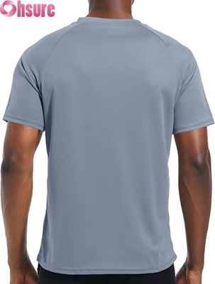 Men's Sports T-shirt Quick Dry Gym Workout Fitness Top Breathable Activewear OEM ODM Manufacturer