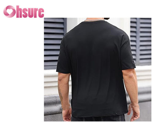 Casual Dersign Fashion Knitted  Exercise Wear for Men Comfort Fabric T-shirt Printing