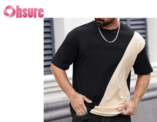 Casual Dersign Fashion Knitted  Exercise Wear for Men Comfort Fabric T-shirt Printing