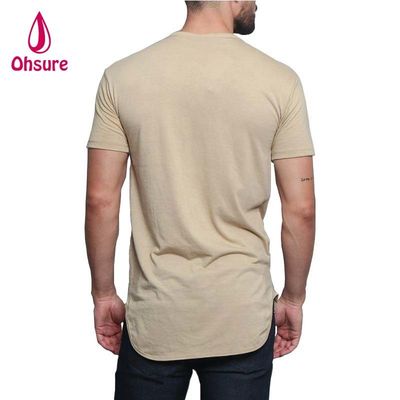 Casual Print Pattern Knitted Muscle Support Exercise Wear for Men Bamboo Fabric BoxingT-shirt Printing