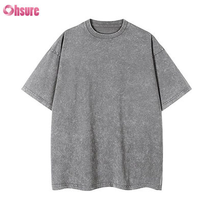 Men's Gym Bodybuilding Fitness Loose Casual Men's Oversized T-shirt Basic Style