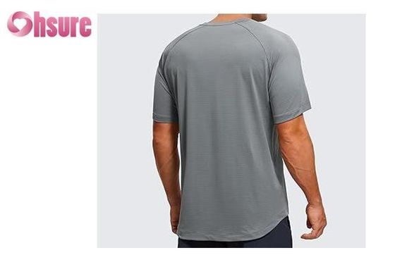 Casual Print Pattern Knitted Muscle Support Exercise Wear for Men Bamboo Fabric BoxingT-shirt Printing