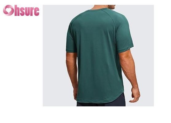 Casual Print Pattern Knitted Muscle Support Exercise Wear for Men Bamboo Fabric BoxingT-shirt Printing