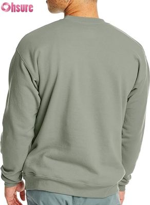 Men's Basic Crewneck Sweatshirt | Plain Pullover Fleece | Custom Logo OEM