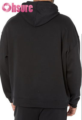 High Quality Cotton Pullover Hoodie for Men Custom Over-Sized Training Wear Essential Jersey Fabric Solid Pattern Hooded Collar