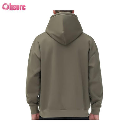 Friendly Fabric Hoodie High Quality Cotton Hoodies Oversize Pullovers Slim Plain Men Hoodies