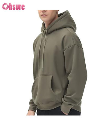 Friendly Fabric Hoodie High Quality Cotton Hoodies Oversize Pullovers Slim Plain Men Hoodies