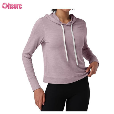 Friendly Hoodie High Quality Cotton Woman Hoodies Casual Pullovers Sports Gym Plain Tracksuit Woman Hoodies