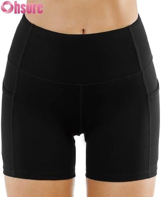 High Waist Yoga Shorts for Women Tummy Control Scrunch Butt Workout Biker Shorts  Custom Activewear