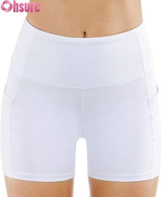 High Waist Yoga Shorts for Women Tummy Control Scrunch Butt Workout Biker Shorts  Custom Activewear