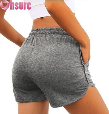 High Waist Women's Sports Shorts | Gym Yoga Running Workout Shorts | Quick Dry Breathable Fitness Activewear