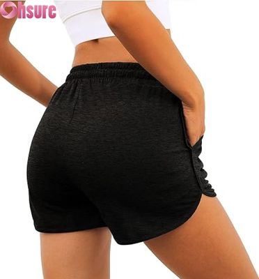 High Waist Women's Sports Shorts | Gym Yoga Running Workout Shorts | Quick Dry Breathable Fitness Activewear