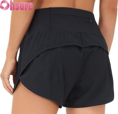 Women's High Waist Gym Shorts Quick Dry Breathable Hot Shorts for Yoga Running Fitness-OEM Sportswear