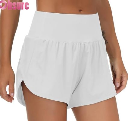 Women's High Waist Gym Shorts Quick Dry Breathable Hot Shorts for Yoga Running Fitness-OEM Sportswear
