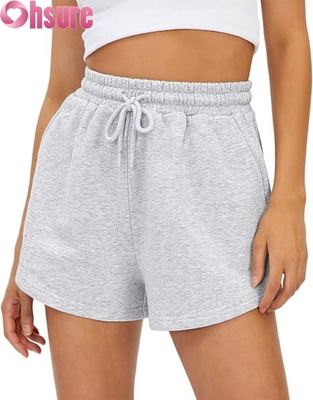 Women's High Waist Quick-Drying Sports Shorts Breathable Skorts with Pockets for Running Exercise Fashionable Pattern Decoration