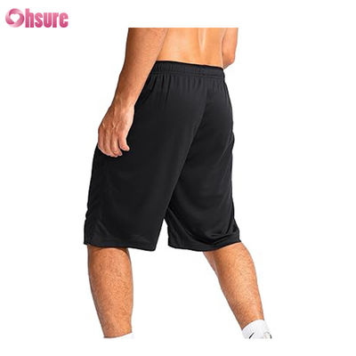 Fitness Breathable Sweat Shorts Men Athletic Jogger Short  Cotton Polyester Gym Shorts