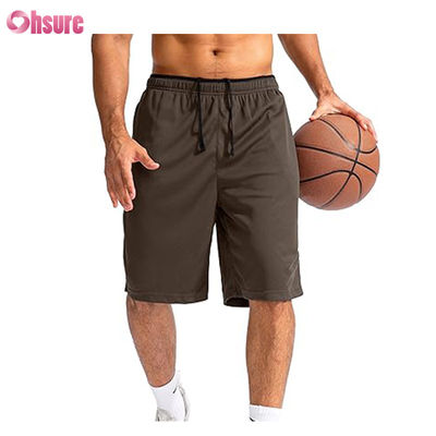 Fitness Breathable Sweat Shorts Men Athletic Jogger Short  Cotton Polyester Gym Shorts