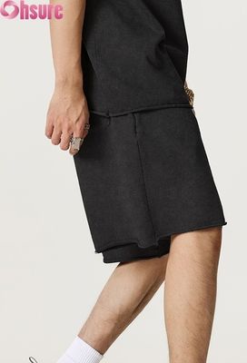 2025 Men's Cotton Linen Elastic Waist Shorts  Loose Fit Breathable for Summer Travel & Daily Casual Wear