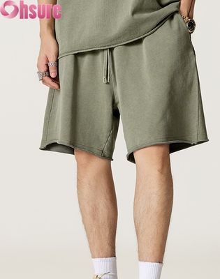 2025 Men's Cotton Linen Elastic Waist Shorts  Loose Fit Breathable for Summer Travel & Daily Casual Wear