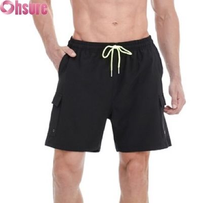 Unisex Heavy Duty Work Shorts - 65% Cotton 35% Polyester, Reinforced Stitching Multi-Pocket Design for Outdoor Labor
