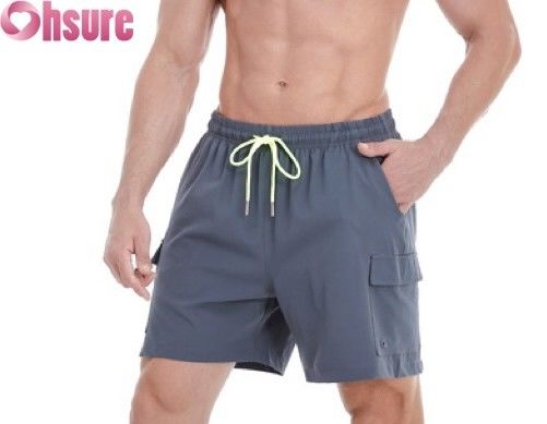 Unisex Heavy Duty Work Shorts - 65% Cotton 35% Polyester, Reinforced Stitching Multi-Pocket Design for Outdoor Labor