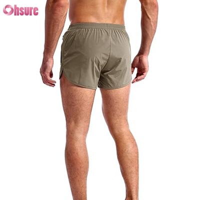 Fitness Breathable Sweat Shorts Men Athletic Jogger Short  Nylon Polyester Gym Shorts