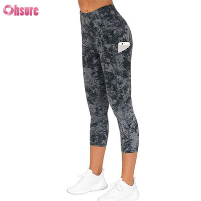 Women Yoga Pants High Waist with Pocket Tummy Control Gym Leggings