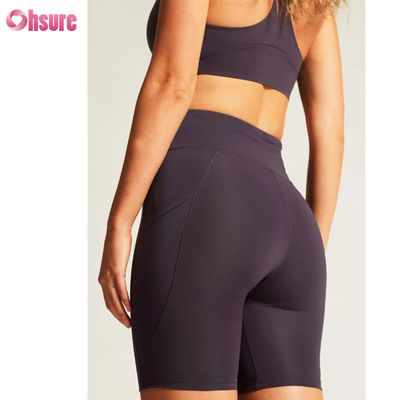 New Style Custom Activewear High Quality Yoga Wear Outdoor Sports Shorts Custom logo Fitness Sexy Cross Back Yoga Bra