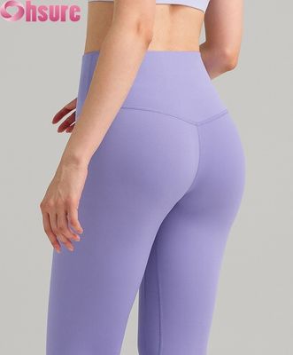 2025 Women's High-Waisted Gym Yoga Leggings Tummy Control 4-Way Stretch Breathable Fitness Clothing Comfortable Elastic Waist
