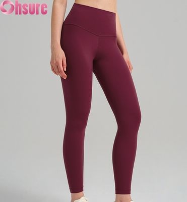 2025 Women's High-Waisted Gym Yoga Leggings Tummy Control 4-Way Stretch Breathable Fitness Clothing Comfortable Elastic Waist