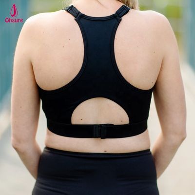 2021 New Nylon Spandex Women's Nursing-Friendly Activewear Wire-Free Breastfeeding Bra Maternity Sports Bra for Motherhood