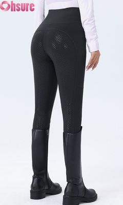 Custom High Waistband Equestrian Breeches Anti-Sliding Silicon Riding Pants Jodhpur for Horse Riding Outfit