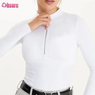 2024 Women's Unique Style Custom Printed Outdoor Equestrian Horse Riding Show Shirt Breathable New Arrival Pant