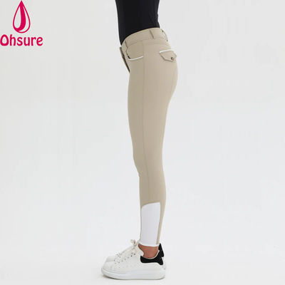 Custom Logo Horse Riding Pants Lady Breeches Jodhpurs Horse Riding Leggings Silicone Full Seat Breeches