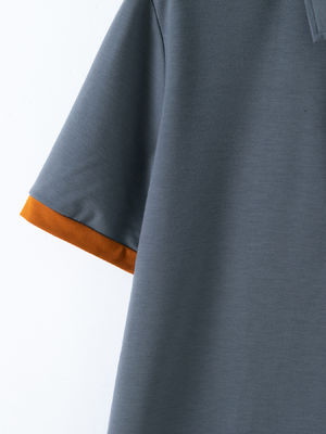 OEM Custom Logo Printing Men's for Polo Shirts Summer Office Gym Work Clothes Casual Blank Printed XS-2XL Solid Pattern Knitted