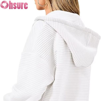 Women's Custom Pattern Oversize Pullover Hoodie 3D Embroidery Letter Print Knitted Sweatshirt Lazy Casual Raglan Sleeves Hooded