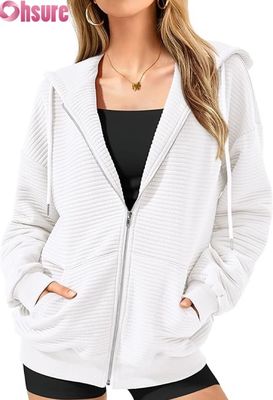Women's Custom Pattern Oversize Pullover Hoodie 3D Embroidery Letter Print Knitted Sweatshirt Lazy Casual Raglan Sleeves Hooded