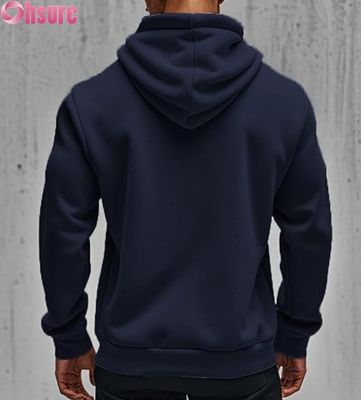Custom Oversized Warm Hoodie Winter Fleece Pullover Unisex Streetwear Fashion Sweatshirt