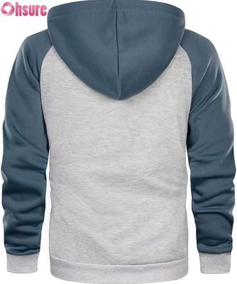 New Fashion Heavy Weight 80% Cotton 20% Polyester 380 Gsm Warm Hoodie No String Custom Good Quality Plain Blank for Winter