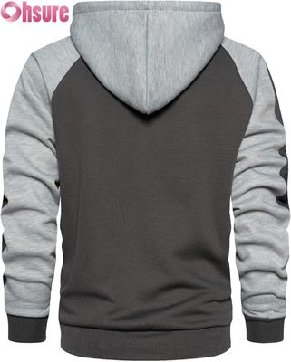 New Fashion Heavy Weight 80% Cotton 20% Polyester 380 Gsm Warm Hoodie No String Custom Good Quality Plain Blank for Winter