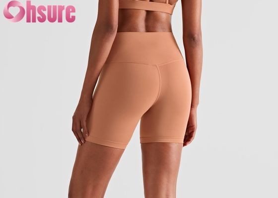 High Waist  Gym Leggings Breathable Fitness Yoga Print Workout Shorts with Butt Lift for Summer Adult Fitness Wear