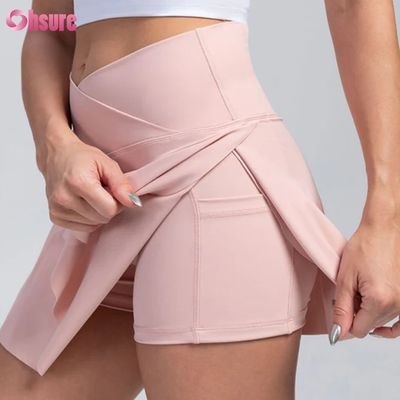 2 in 1 Loose Sports Shorts High Waist Softy Wear Design Gym Wear for Women