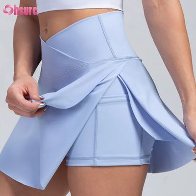 2 in 1 Loose Sports Shorts High Waist Softy Wear Design Gym Wear for Women