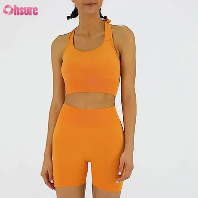 Seamless Fitness Short Leggings Women High Waist Hip Lifting Sports Shorts Spandex Nylon Quick Dry Yoga Shorts for Women Sexy