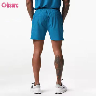 Men's Gym Shorts with Custom Logo Athletic 100%Nylon Woven Active Bottoms for Sports