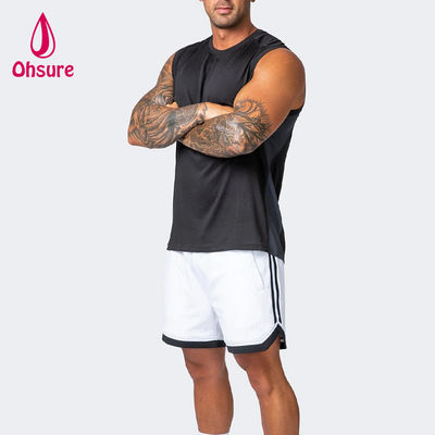 Oem Solid Color Men Summer Breathable Mesh Gym Shorts Training Workout Wear Quick Dry Gym Shorts for Men Sportswear New Shorts