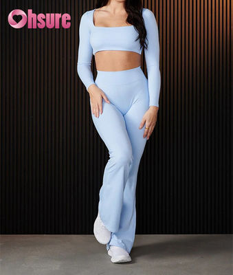 Dear-Lover Custom Logo Women's High Rise Yoga Leggings Black Solid Waist Band Both Side Pockets Moisture Wicking Workout Yoga