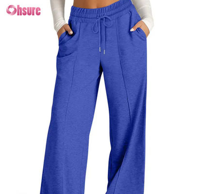Star Hot Straight Leg Women Loose Tracksuit Wide Leg Outdoor Gym Running Casual Tracksuit Pants