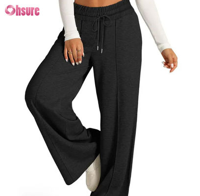 Star Hot Straight Leg Women Loose Tracksuit Wide Leg Outdoor Gym Running Casual Tracksuit Pants