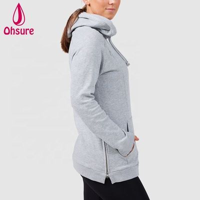 Wholesale Pregnant Women Hooded Sweater Oversized Breastfeeding Fitness Sweatshirts Custom Maternity Nursing Hoodie